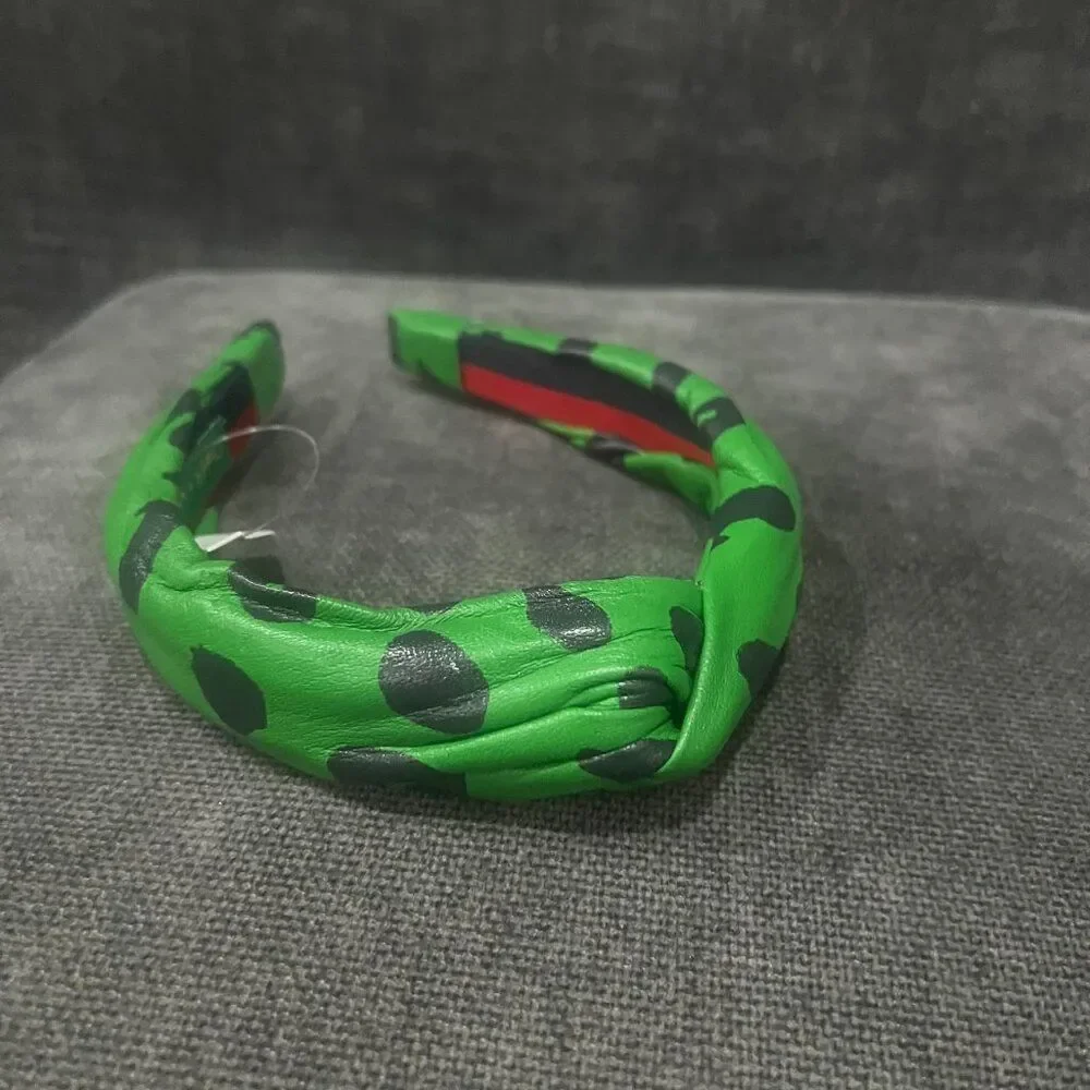 Anthropologie Clare V. Sabine Headband Green